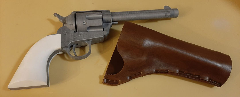 3d Printed 1970s Colt Revolver