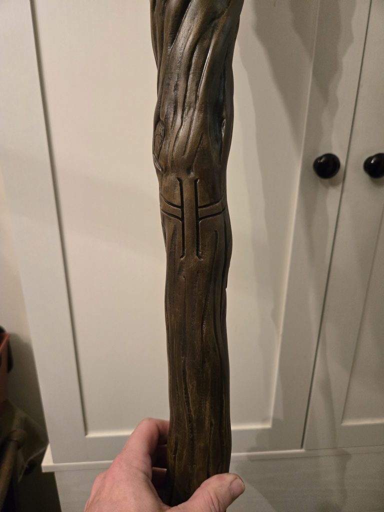 Gandalf Staff 3D printed painted