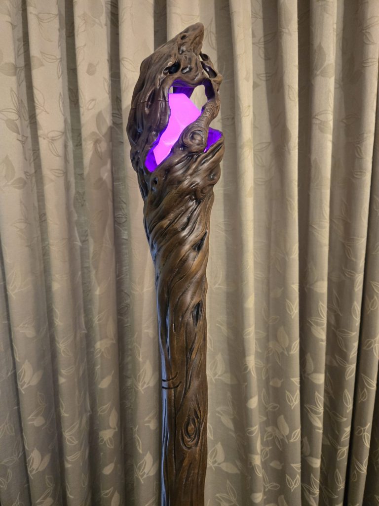 3D Printed Gandalf Staff from Lord of the Rings